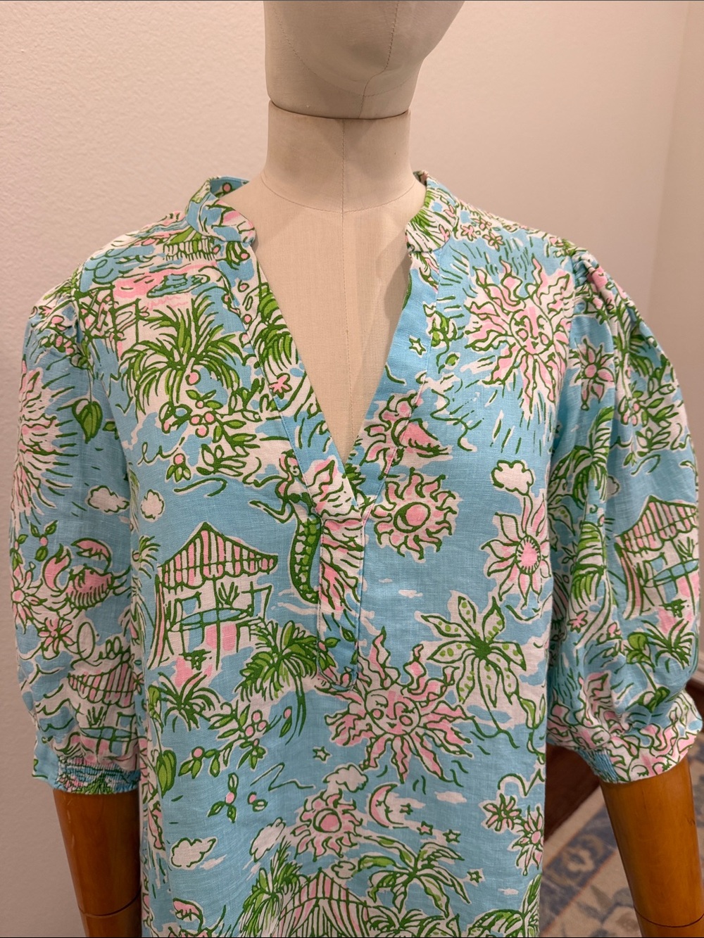 Lilly Pulitzer Mialeigh Linen Dress - Picture 2 of 4